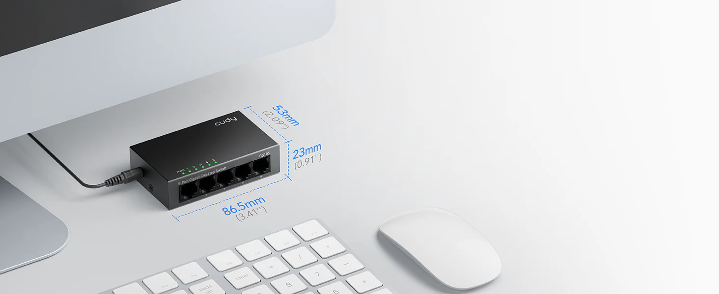 Cudy 5-Port Gigabit Unmanaged Switch GS105