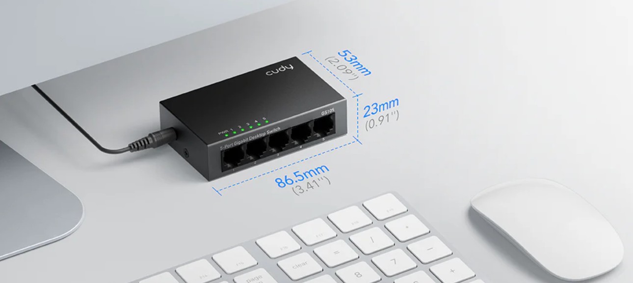 Cudy 5-Port Gigabit Unmanaged Switch GS105