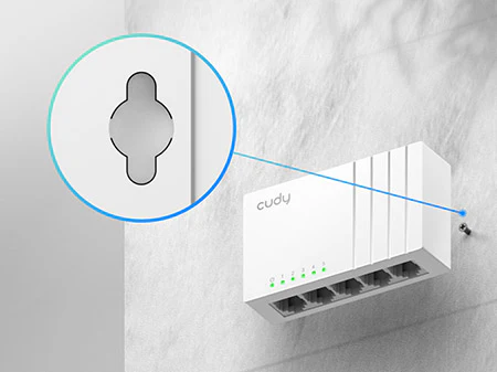 Cudy 5-Port Gigabit Switch with USB-C Power Input GS105U