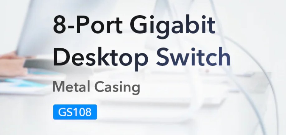 Cudy 8-Port Gigabit Unmanaged Switch GS108