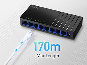 Cudy 8-Port Gigabit Unmanaged Switch GS108D