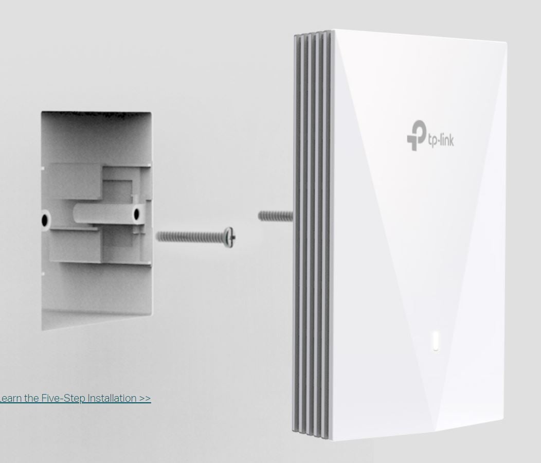 TP-Link EAP655-Wall AX3000 Wall Plate WiFi 6 Access Point