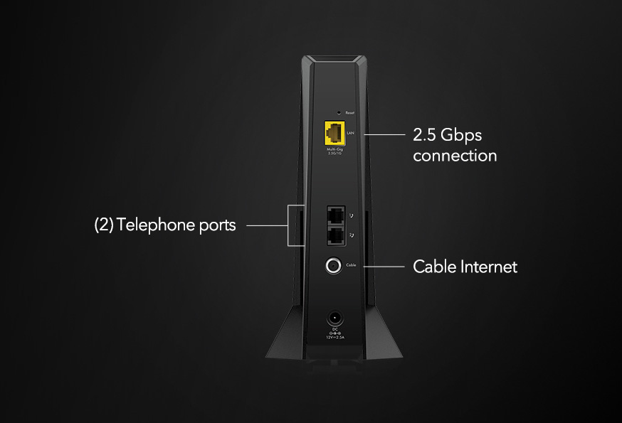 Netgear Nighthawk CM2050V DOCSIS 3.1 Multi-Gig 2.5Gbps Cable Modem