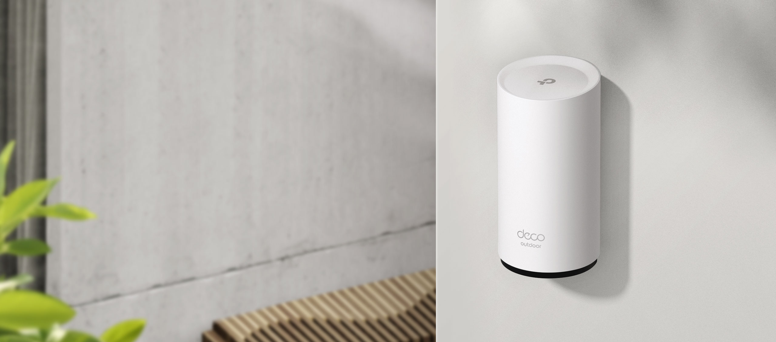TP-Link Deco BE25-Outdoor BE5000 Dual-Band Wi-Fi 7 Outdoor Mesh WiFi Extender