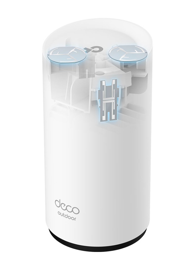 TP-Link Deco BE25-Outdoor BE5000 Dual-Band Wi-Fi 7 Outdoor Mesh WiFi Extender