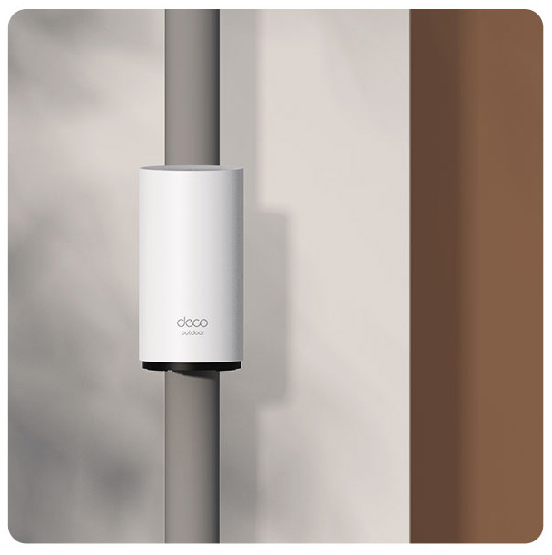 TP-Link Deco BE25-Outdoor BE5000 Dual-Band Wi-Fi 7 Outdoor Mesh WiFi Extender
