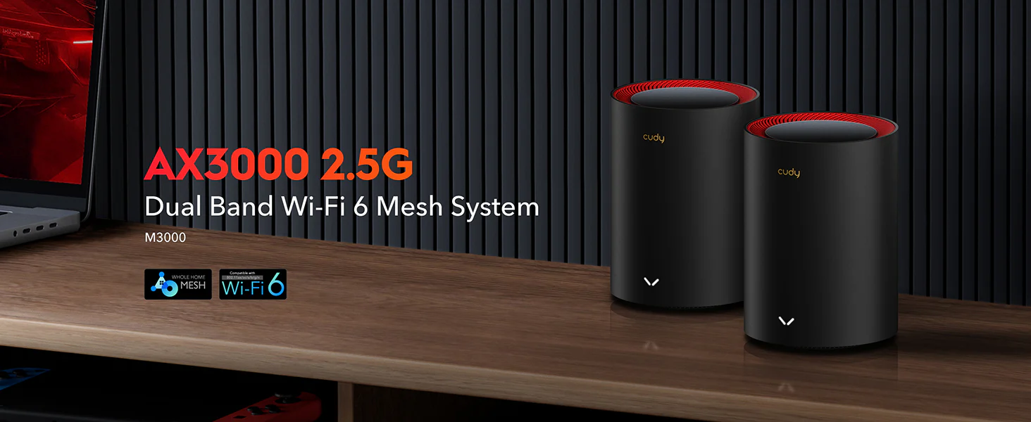 Cudy AX3000 Wi-Fi 6 2.5G Mesh System