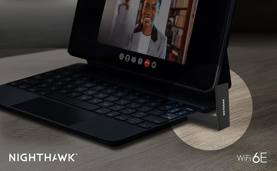 Netgear Nighthawk A8000 IEEE 802.11ax Tri Band Wi-Fi Adapter