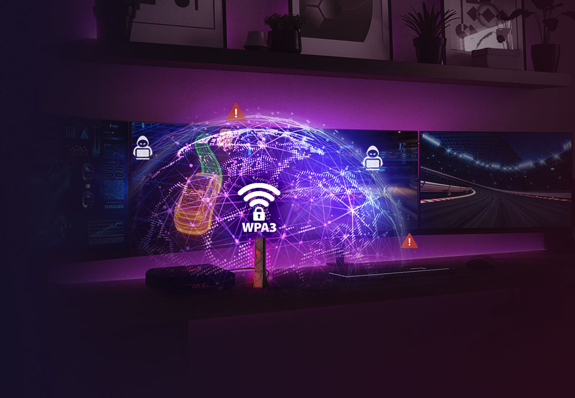 ASUS ROG USB-BE92 Tri-band BE6500 WiFi 7 USB Adapter