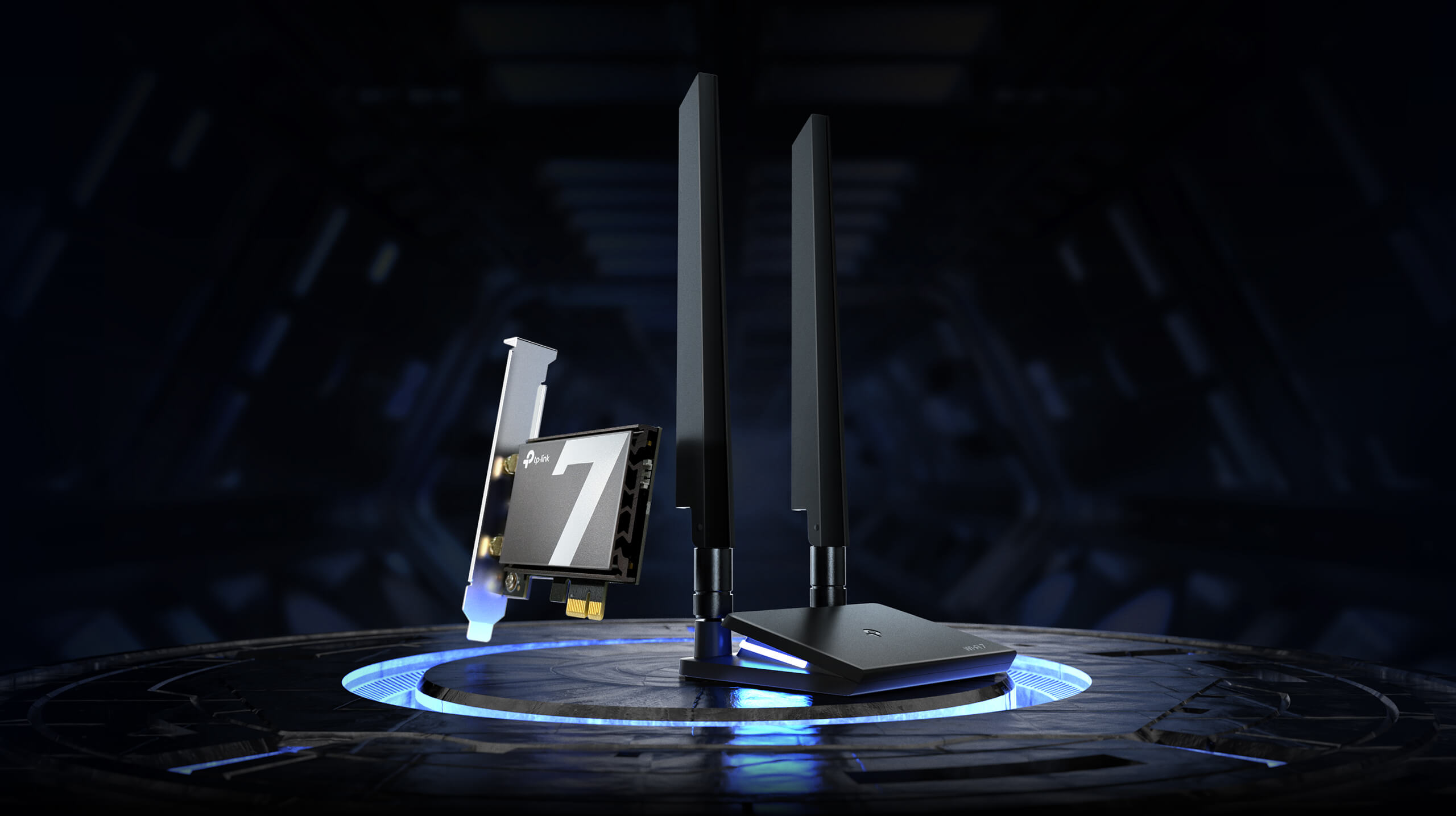 TP-Link WiFi 7 BE9300 PCIe WiFi Card for Desktop PC(Archer TBE550E)