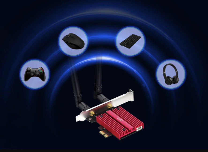 Cudy BE9300 Wi-Fi 7 Bluetooth 5.4 PCI-E Adapter WE9300