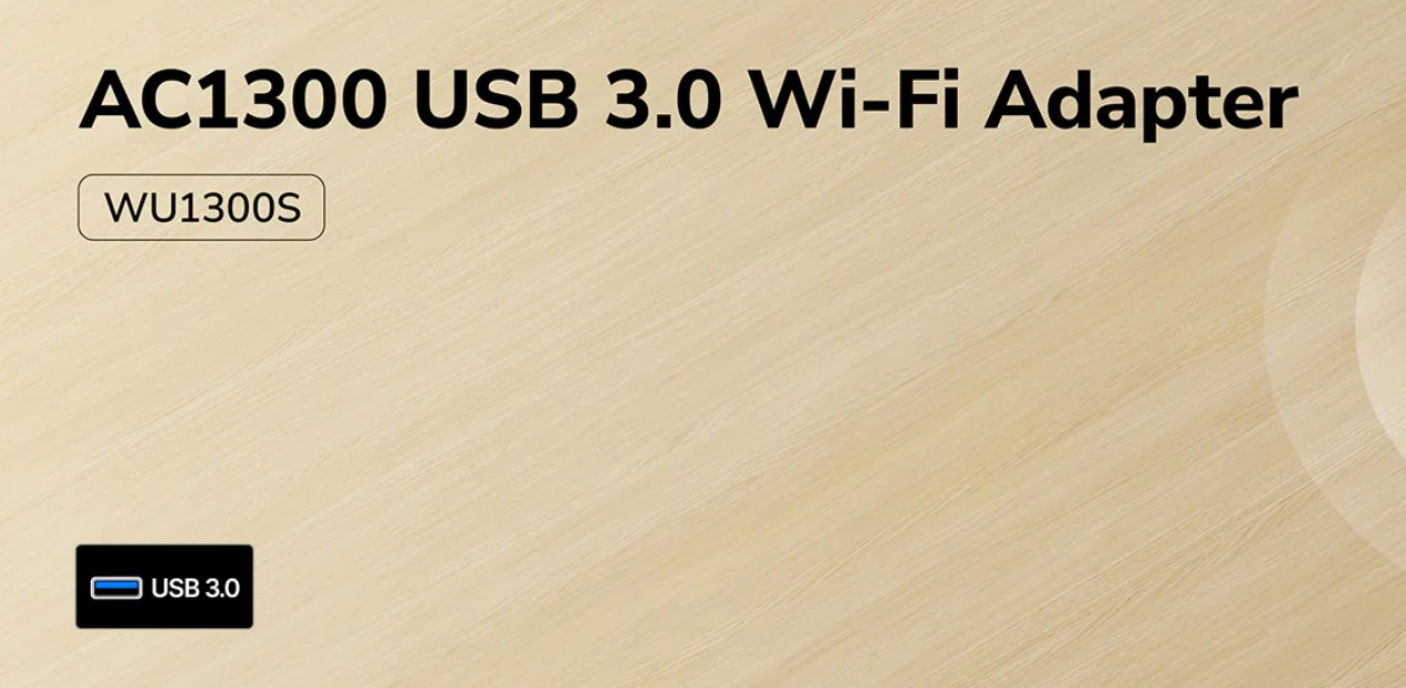 Cudy AC1300 Wi-Fi USB Adapter WU1300S