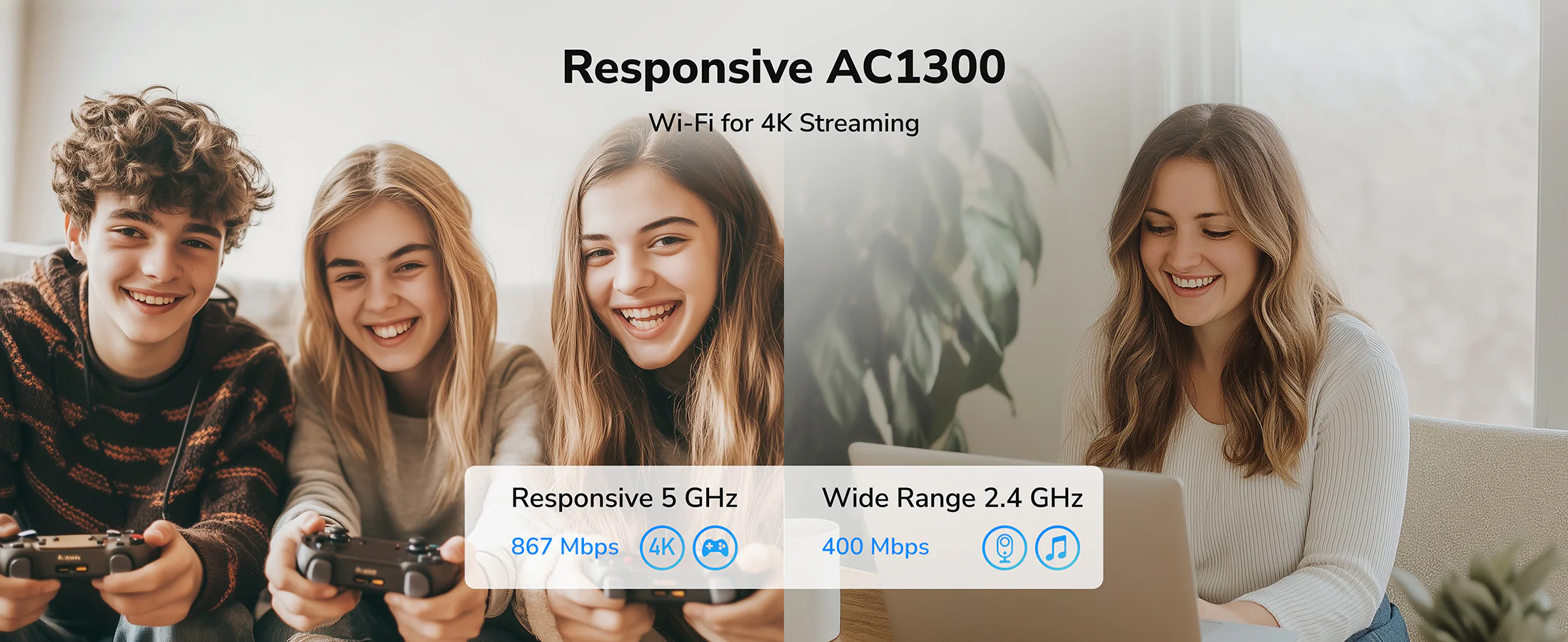 Cudy AC1300 Wi-Fi USB Adapter WU1300S
