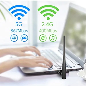 Cudy AC1300 Wi-Fi High-Gain USB Adapter WU1400