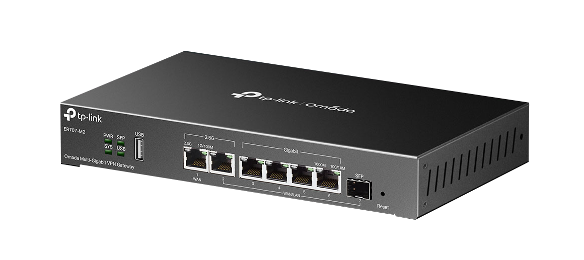 TP-Link Omada ER707-M2 Multi-Gigabit VPN Gateway Router