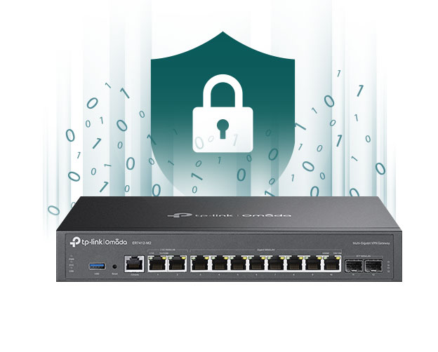 TP-Link Omada ER707-M2 Multi-Gigabit VPN Gateway Router