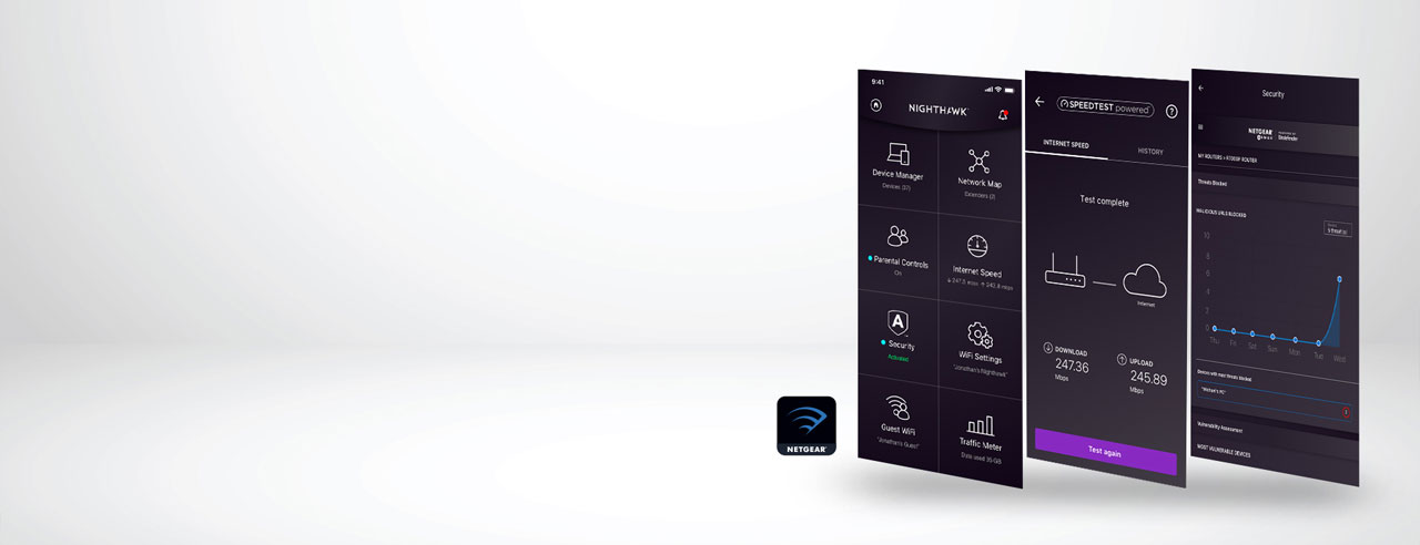 Netgear Nighthawk 4-Stream AX3000 Dual-Band WiFi 6 Router (up to 3Gbps ...