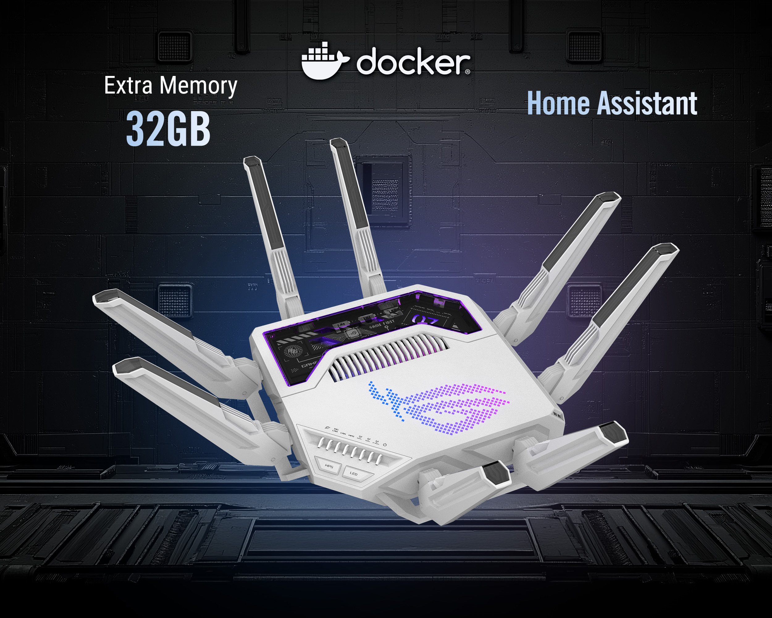 ASUS ROG Rapture GT-BE19000AI Tri-band Gaming Router