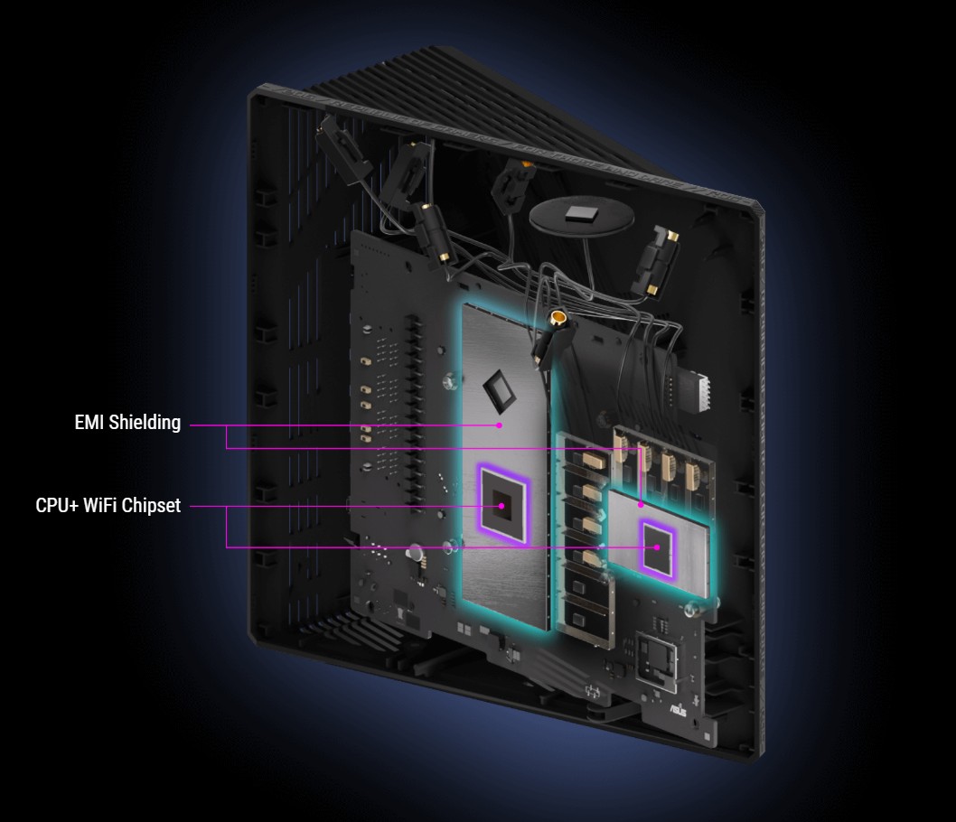 ASUS ROG Strix GS-BE12000 WiFi 7 Tri-band Router