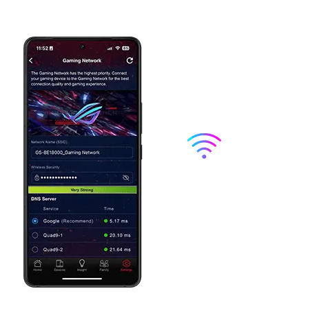 ASUS ROG Strix GS-BE12000 WiFi 7 Tri-band Router