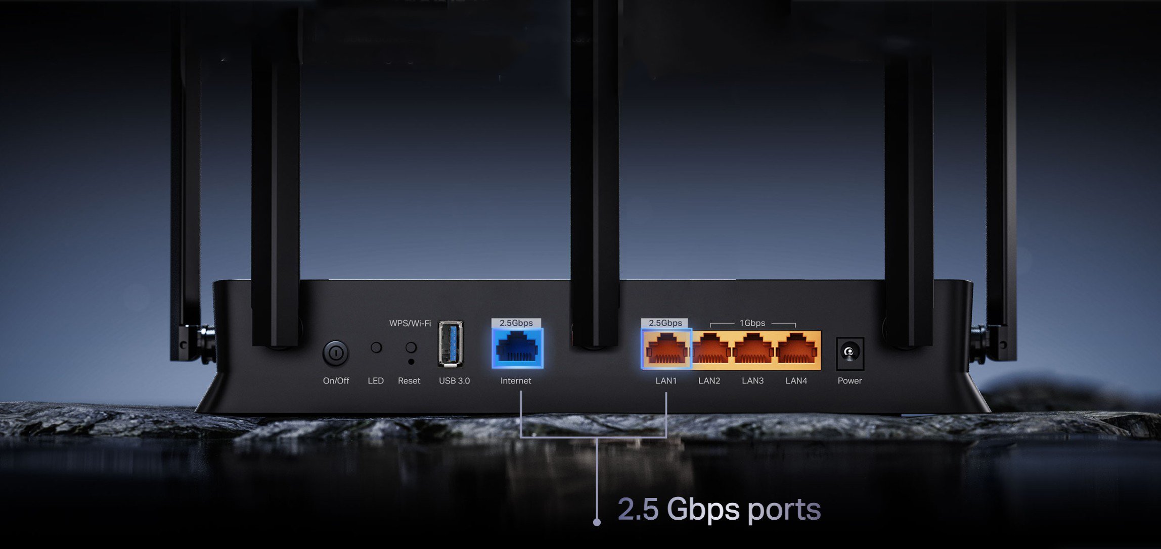 TP-Link Archer BE260 BE5000 Dual-Band Wi-Fi 7 Router