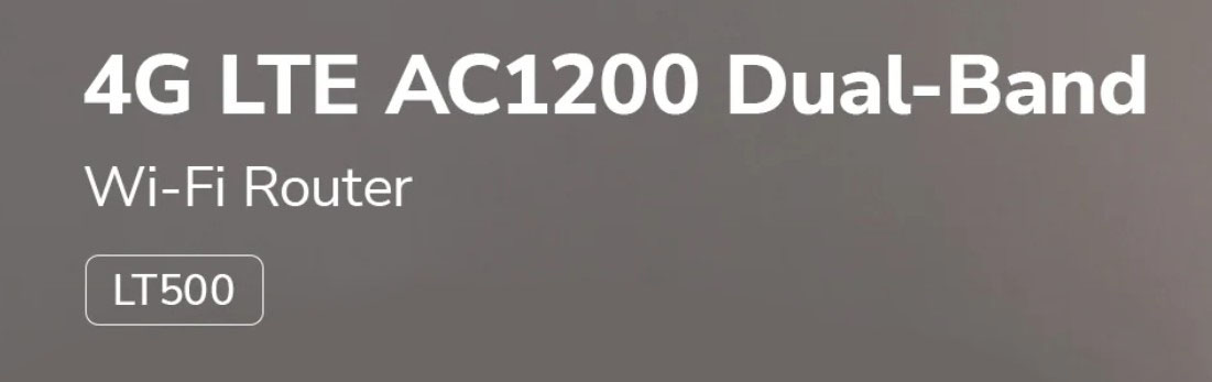 Cudy 4G AC1200 Wi-Fi Router LT500