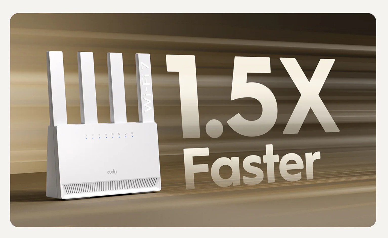 Cudy WR3600E BE3600 Gigabit Wi-Fi 7 Router