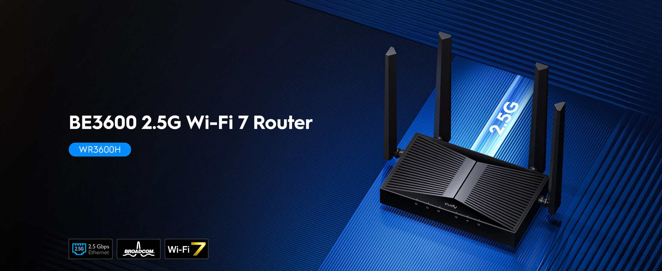 Cudy WR3600H Wi-Fi 7 Ethernet Wireless Router