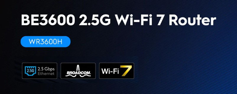Cudy WR3600H Wi-Fi 7 Ethernet Wireless Router