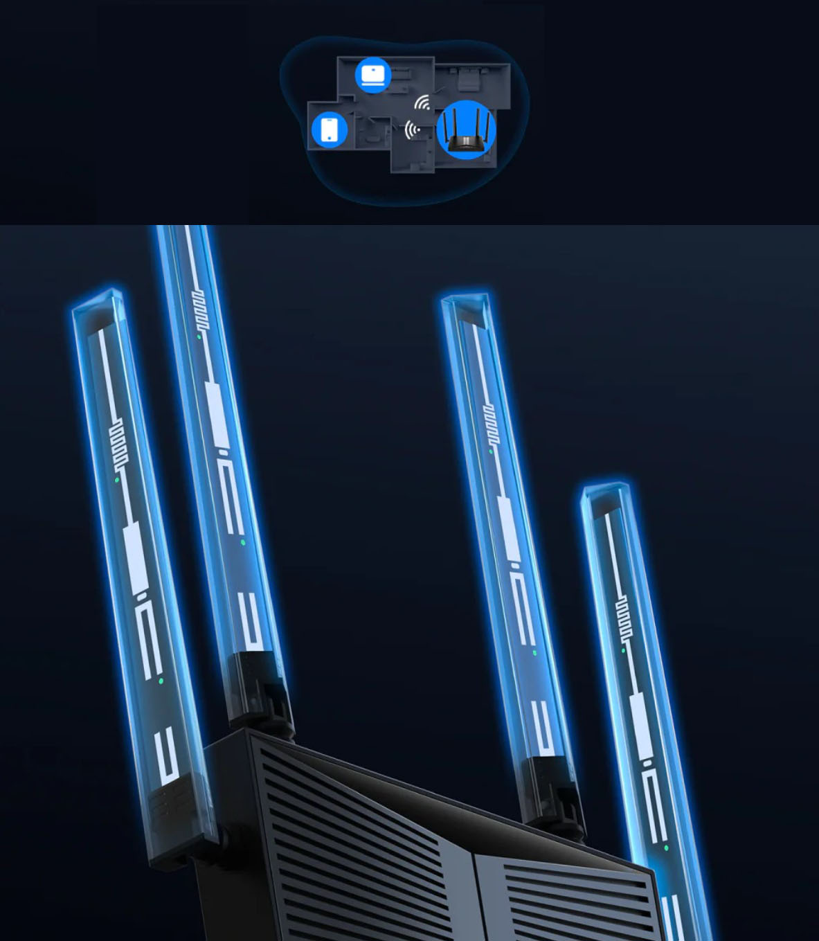 Cudy WR3600H Wi-Fi 7 Ethernet Wireless Router