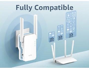 Cudy AC1200 Mesh Wi-Fi Range Extender RE1200