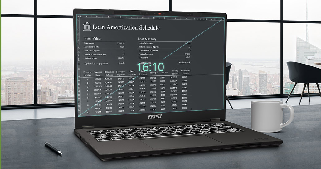 MSI Commercial 14 H Laptop