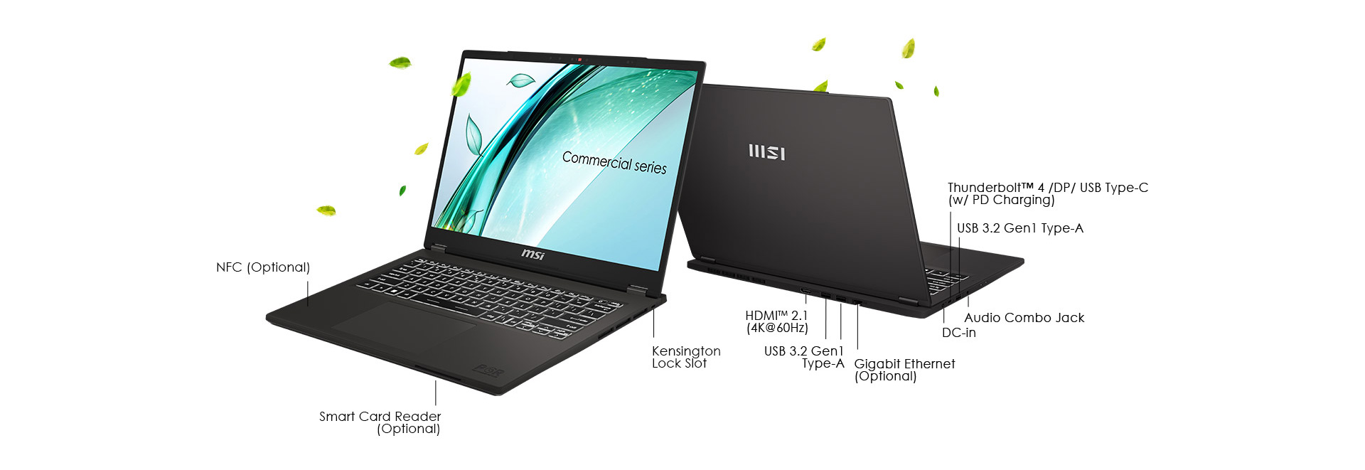 MSI Commercial 14 H Laptop