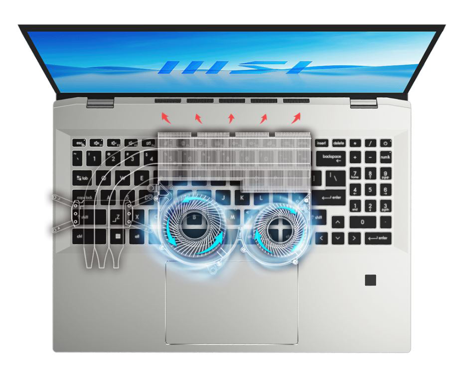 MSI Prestige 16 Evo Notebook