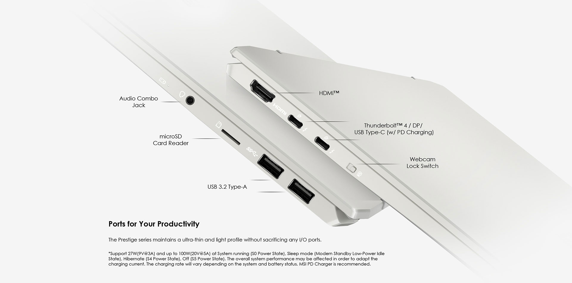 MSI PRESTIGE 16 EVO Professional Laptop
