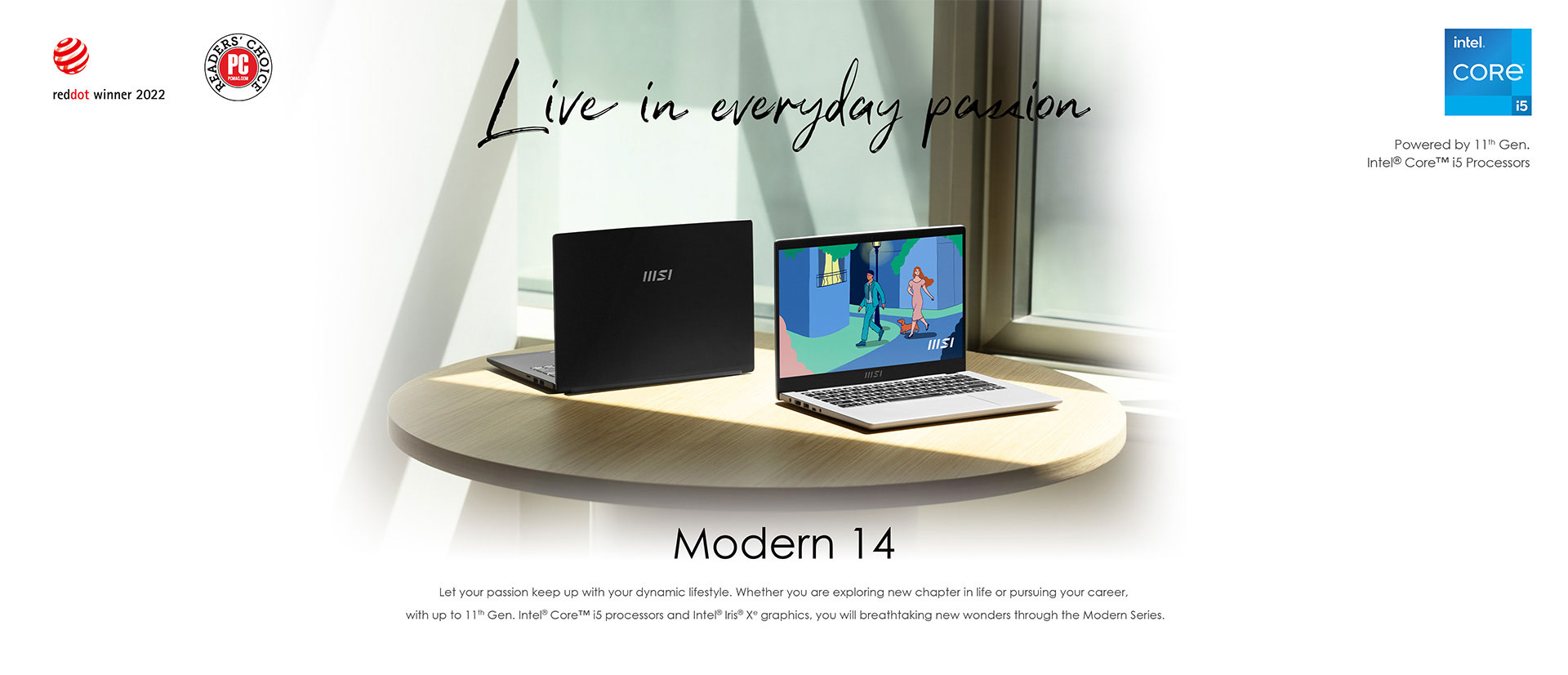 MSI Modern 14 Professional Laptop 