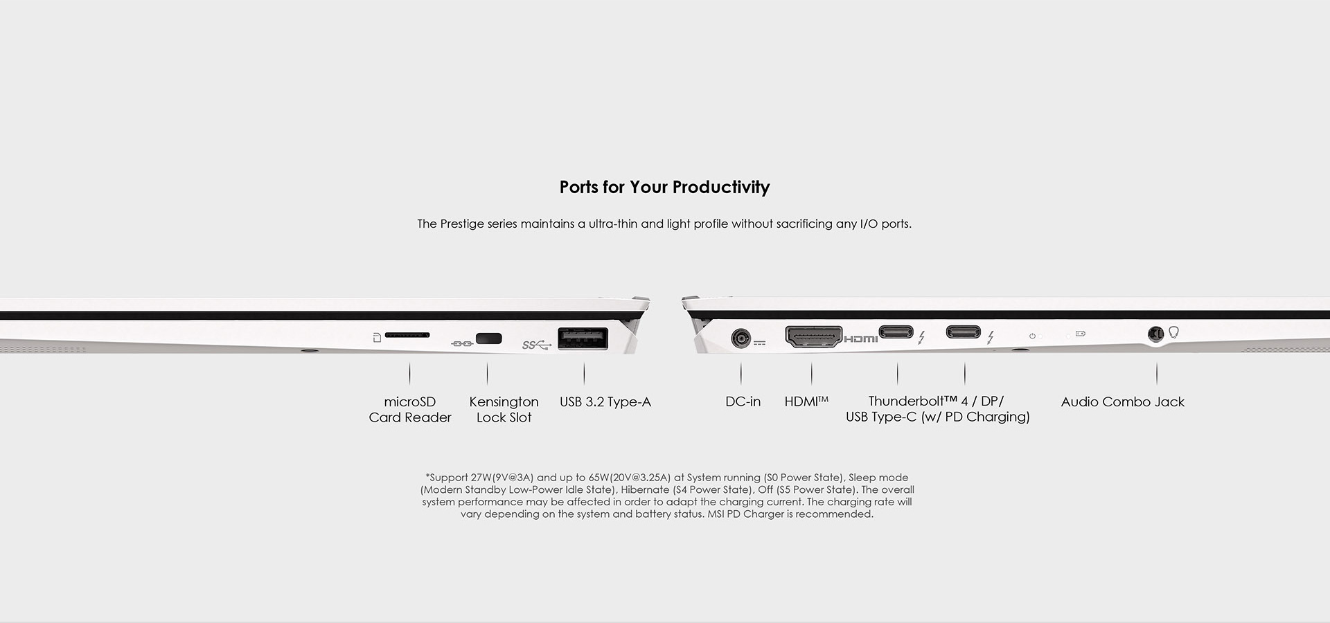 MSI Prestige 13 EVO Professional Laptop