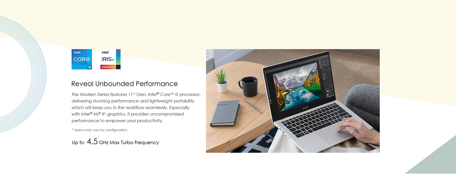 MSI Modern 14 Professional Laptop 