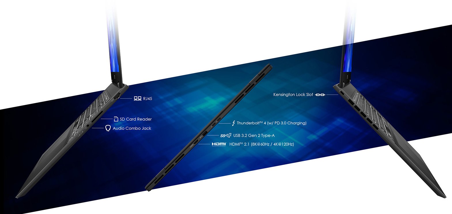 MSI Prestige 16 AI EVO QHD+ Ultra Thin Professional Laptop