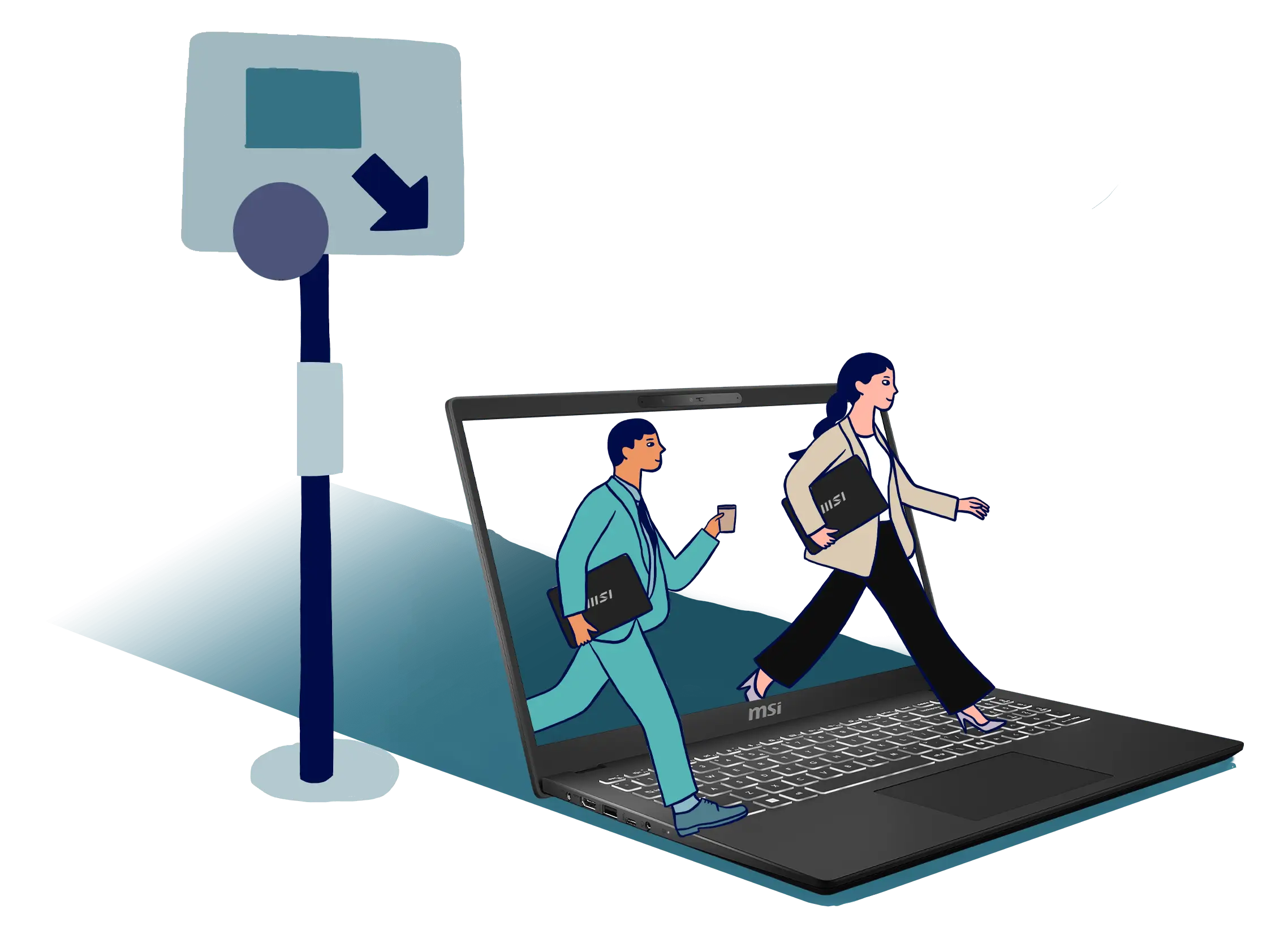 MSI Modern 15 H AI C1M Laptop