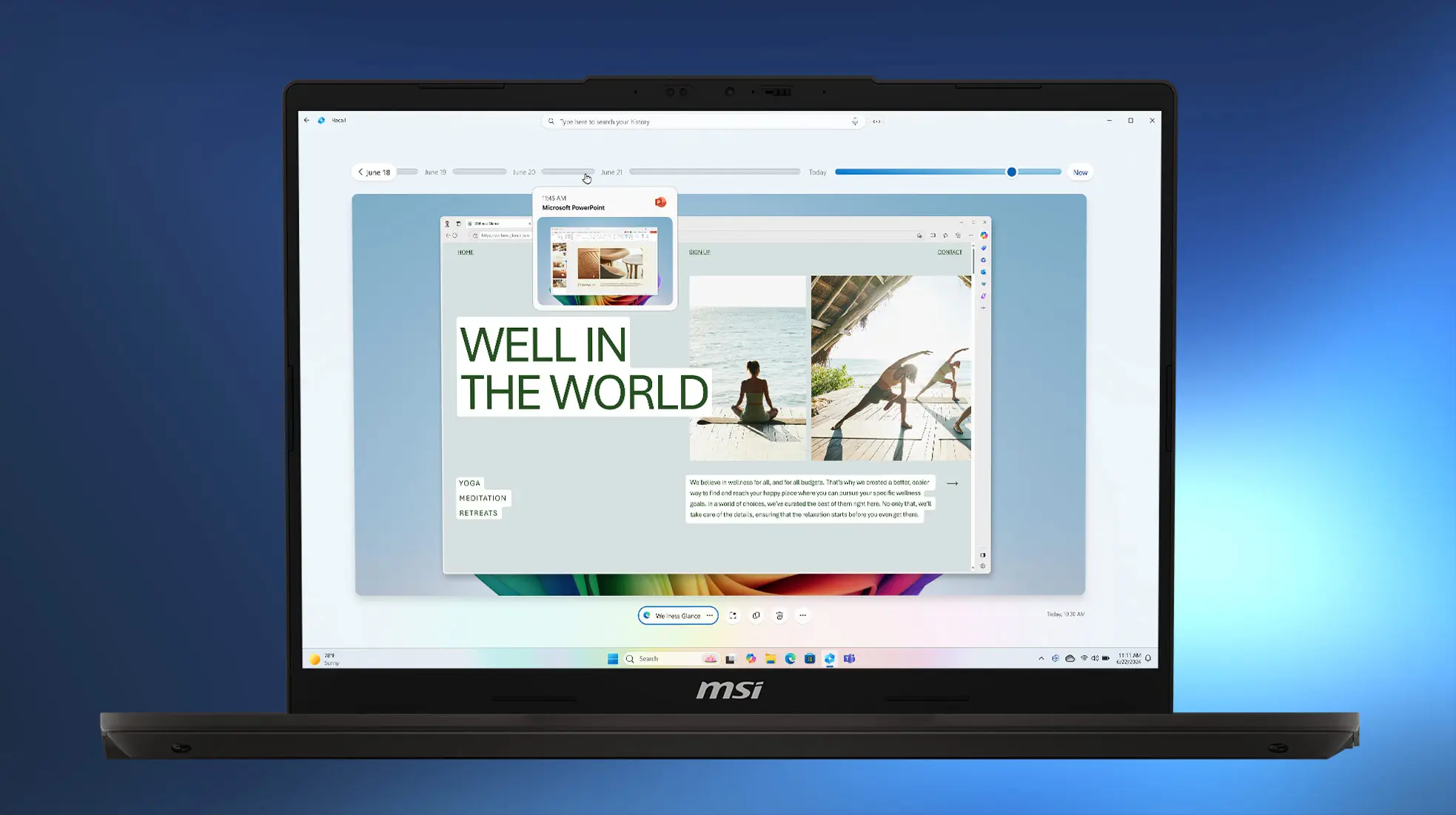 MSI Venture A14 AI+ A3HM Notebook