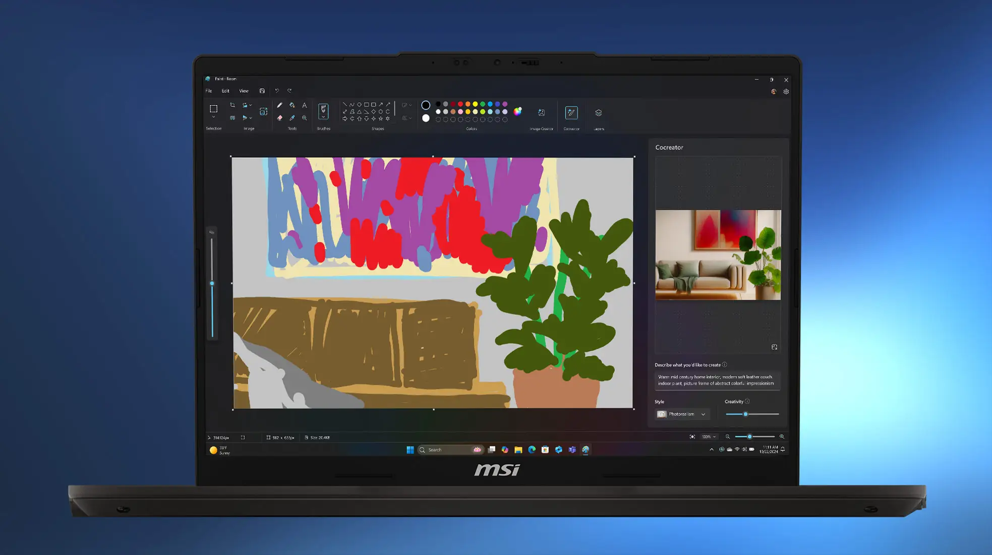 MSI Venture A14 AI+ A3HM Notebook