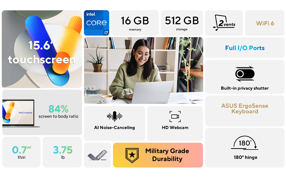 ASUS Vivobook 15 Laptop