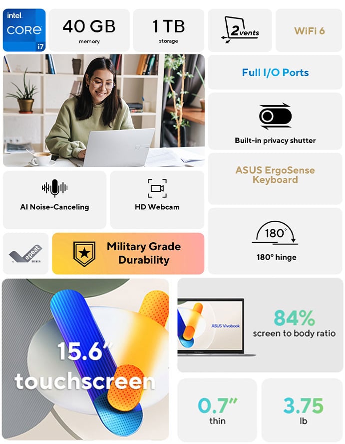 ASUS Vivobook 15 Laptop