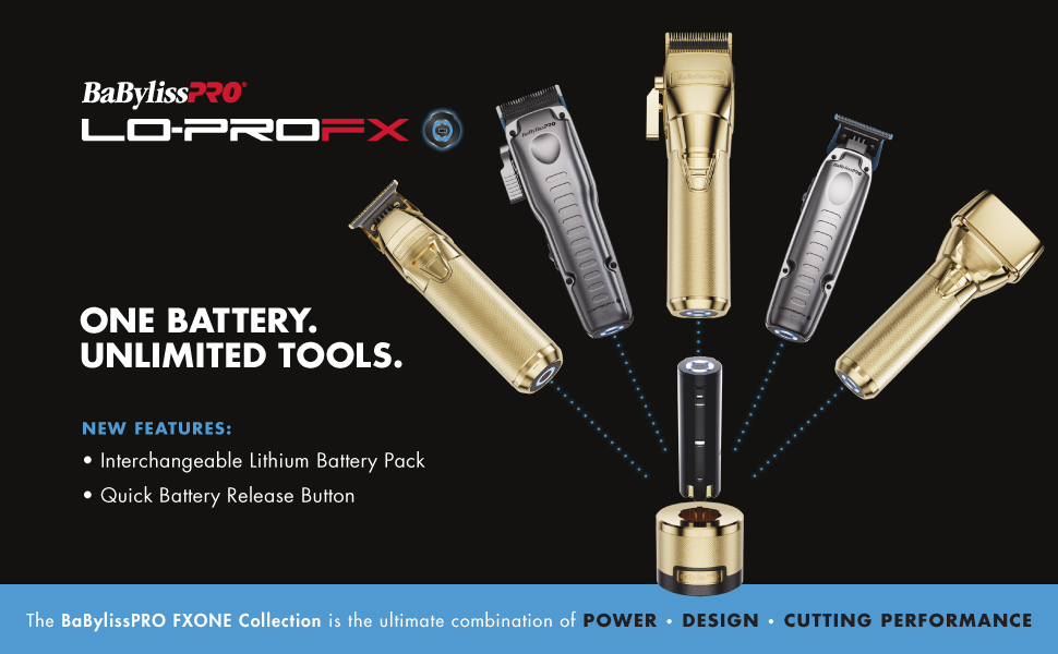 BaBylissPRO® FXONE™ Lo-ProFX High Performance Low-Profile Clipper
