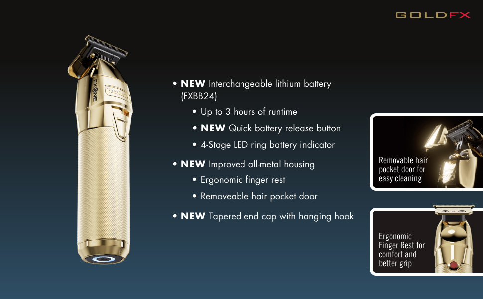 BaBylissPRO FXONE™ GOLDFX Trimmer