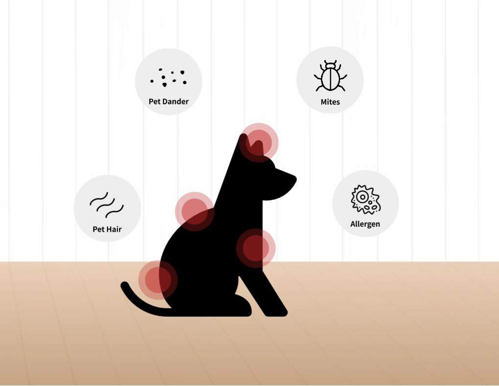 AIRROBO PG100 Pet Vacuum Groomer