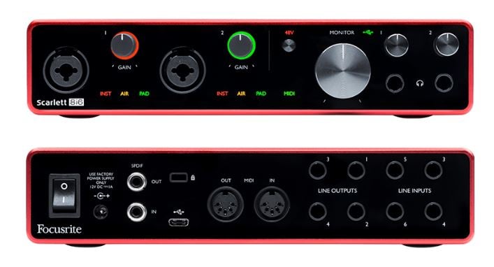 SCARLETT 8I6  USB Interface