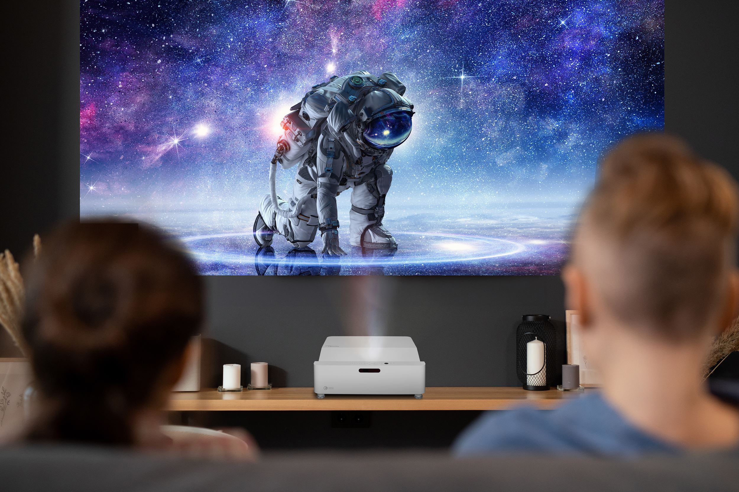 Optoma GT4000UHD Ultra-Short Throw 4K UHD Home Cinema Laser Projector