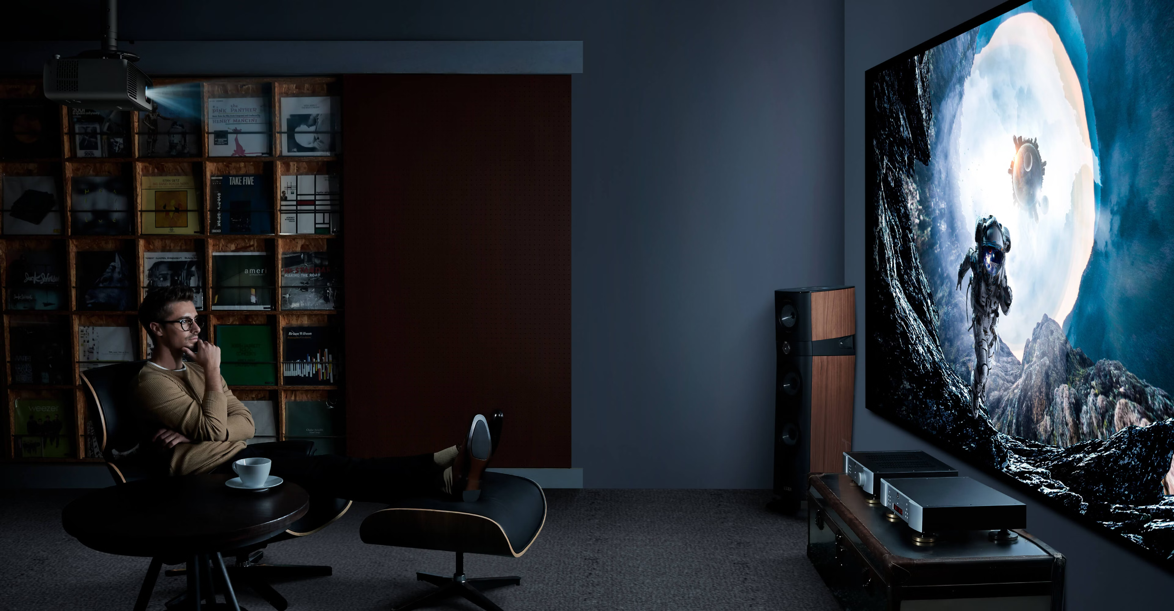 BenQ W4100i 4K HDR Smart Home Cinema Theater DLP Projector